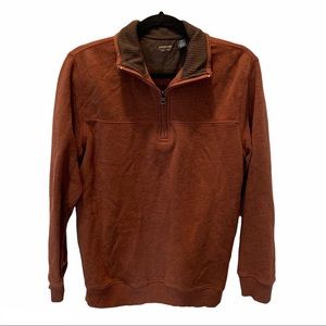 Arrow Saranac Classic-Fit Fleece 1/4-Zip Pullover Sweater Top